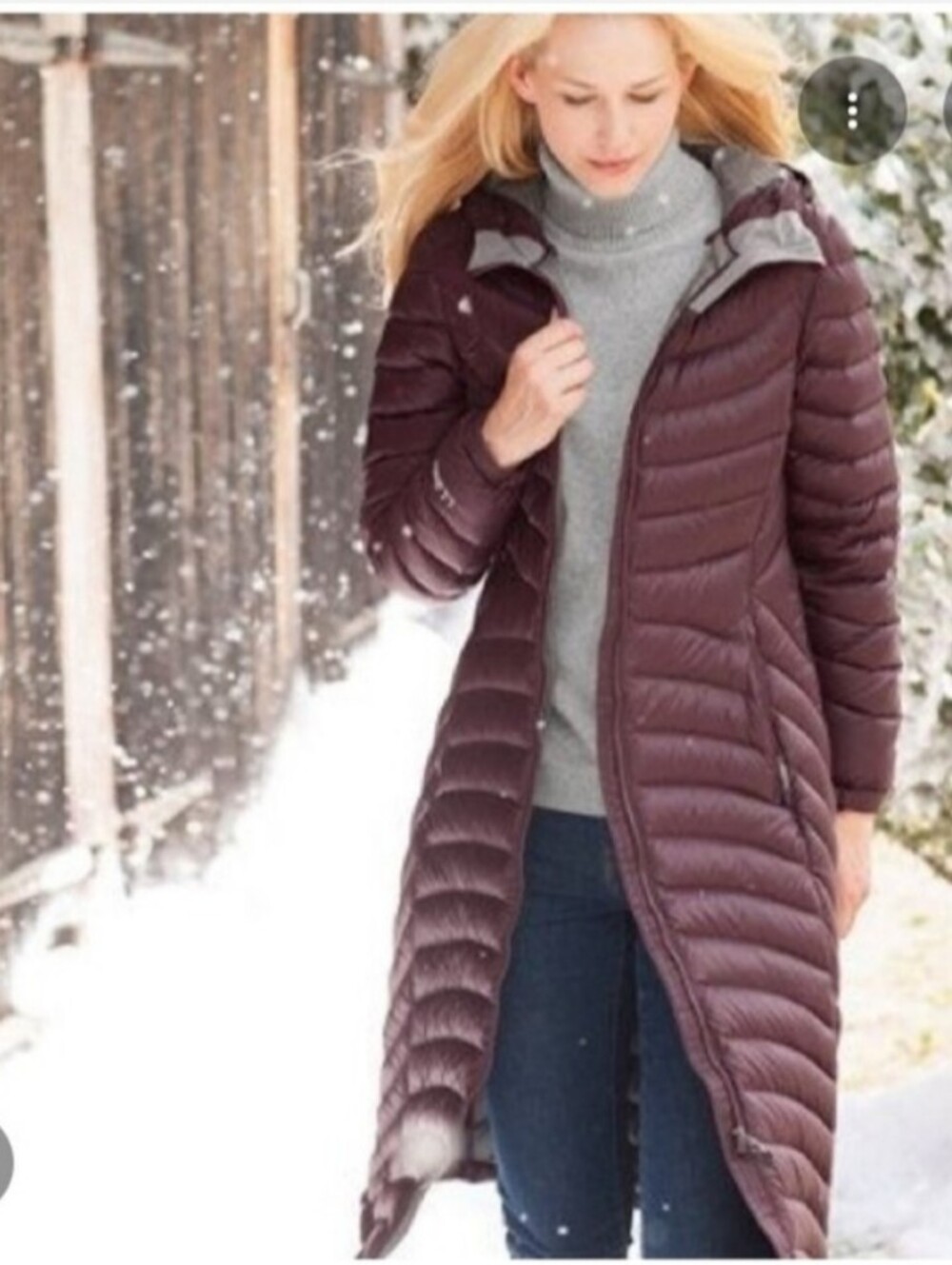 L.L. Bean Ultralight 850 Long Down Coat
